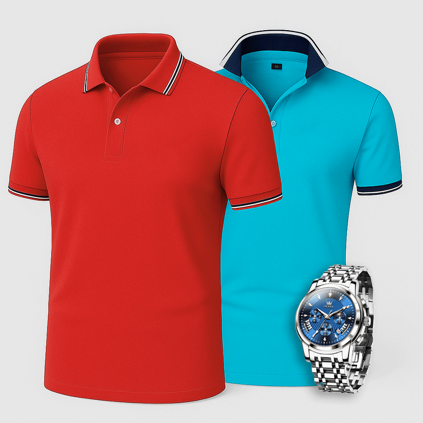 [Buy 2 Pay 1] 2-Pack Premiere Polo Shirts